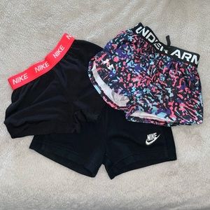 Nike & Unde Armour sizes 6 & 6X Girls (deals starting at $5)